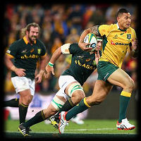 Wallabies Springboks Izzy Folau TRC 2015
